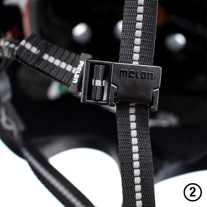 Odsevna čelada Toddler Magic White