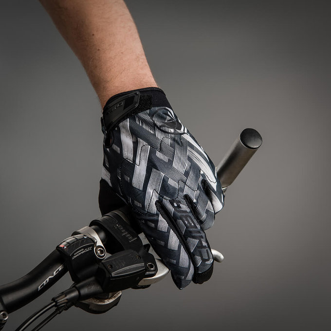 Kolesarske rokavice za odrasle Elements sive