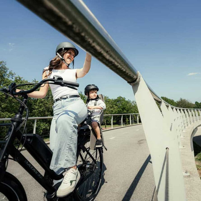 U-me zadnji kolesarski sedež za nosilce MIK