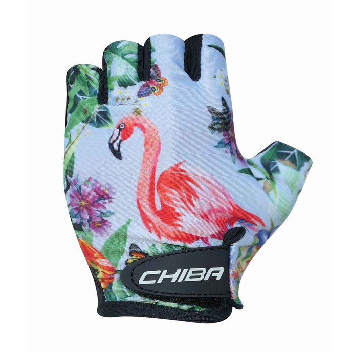 Kolesarske rokavice za otroke COOL KIDS Flamingo