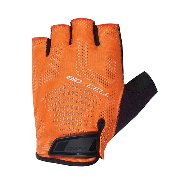 Kolesarske rokavice za odrasle BioXCell Super Fly oranžne/črne