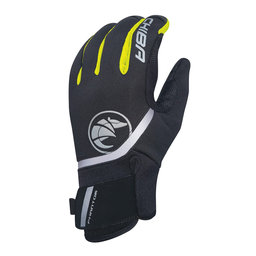 Zimske kolesarske rokavice za odrasle Phantom črne/neon rumene