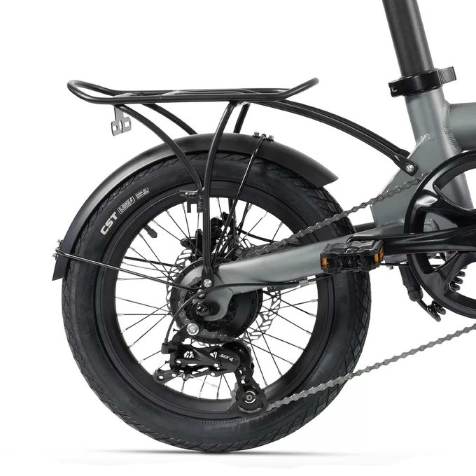 Aluminijasti prtljažnik za 16" kolesa