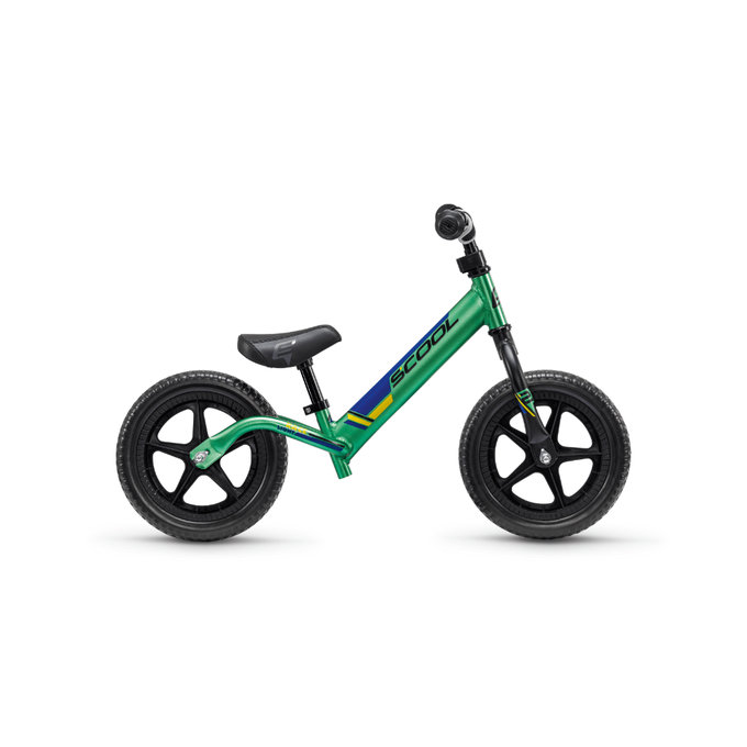 Otroški poganjalec pedeX race svetlo zelen/črn