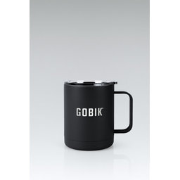 GOBIK kovinska skodelica BLACK MUGEN 350 ml