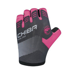 Kolesarske rokavice za odrasle Solar magenta rožnate